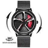 Audi RS6 Style Stainless Steel Wristwatch
