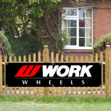 Work Wheels Banner