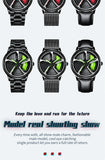 Audi RS6 Style Stainless Steel Wristwatch