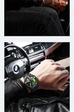 Audi RS6 Style Stainless Steel Wristwatch