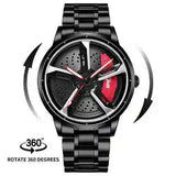 Audi RS6 Style Stainless Steel Wristwatch